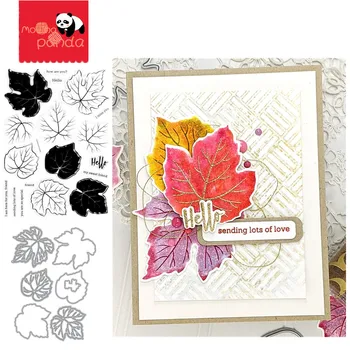 

Maple leaf Metal Cutting Dies and Stamps Stencils for Scrapbooking/photo album Decorative Embossing Paper Cards