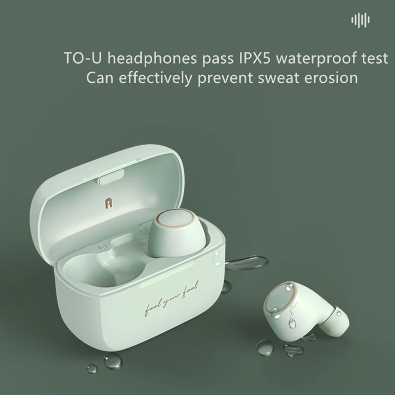 Наушники EDIFIER Heart Joint с именем на заказ беспроводные Bluetooth 5 0 TWS мини наушники IPX5