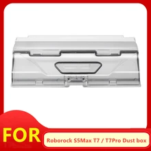 Dust box Hepa Filter For Xiaomi Roborock Robot Vacuum Cleaner Accessories T7 / T7Pro Dust box S5Max accessories