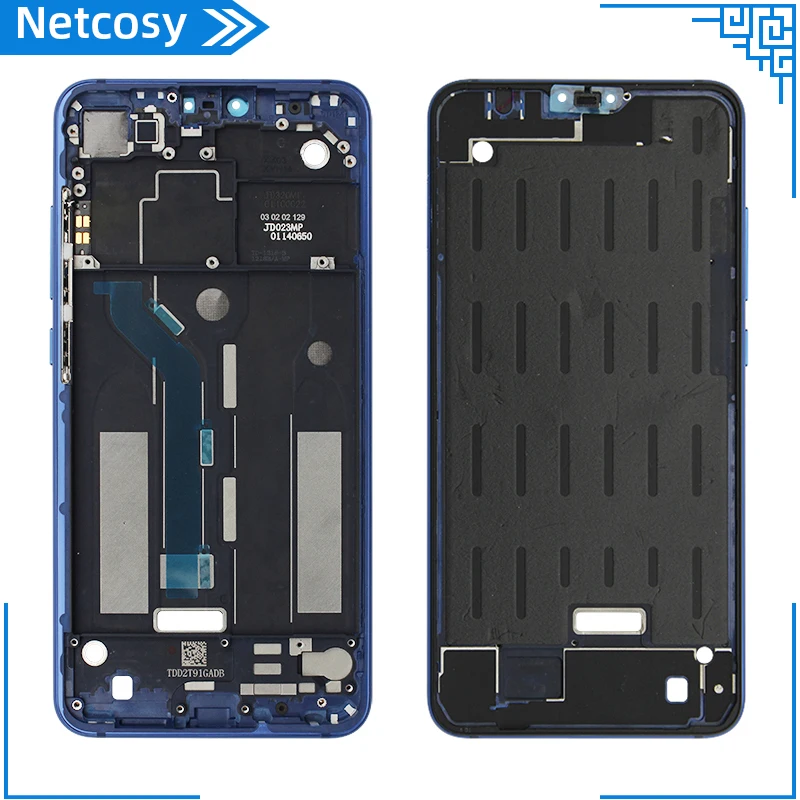Чехол для среднего корпуса Netcosy для XiaoMi 8 Young, средняя пластина, рамка, рамка, замена или замена деталей для XiaoMi Young Part