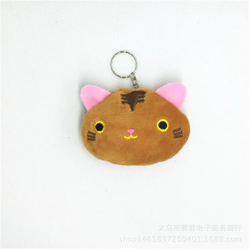 Japan Anime San-X Kutsushita Nyanko Neko Plush Toys Keychain Cartoon Boots Cat Key Bag Pendants Dolls 12pcslot 8cm (3)