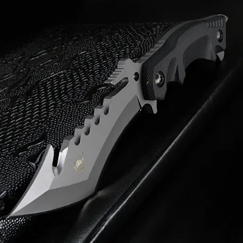 

XUAN FEMultifunctional fixed blade hunting tool camping knife outdoor survival tool portable powerful tactical knife sharp