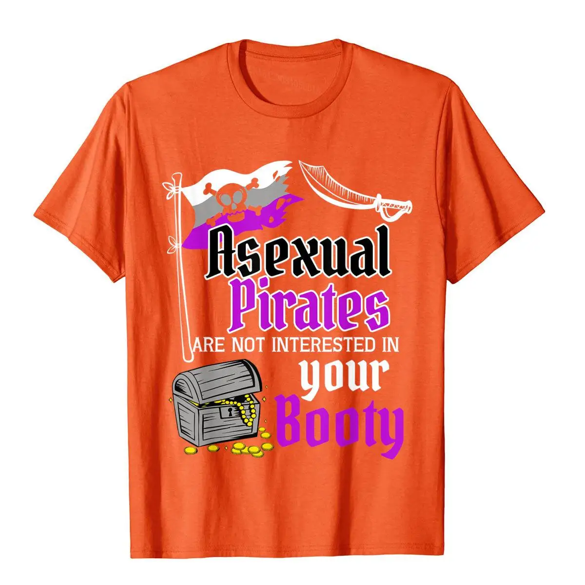 Pansexual Pirates Love All Booty T-Shirt Funny Pride Gift