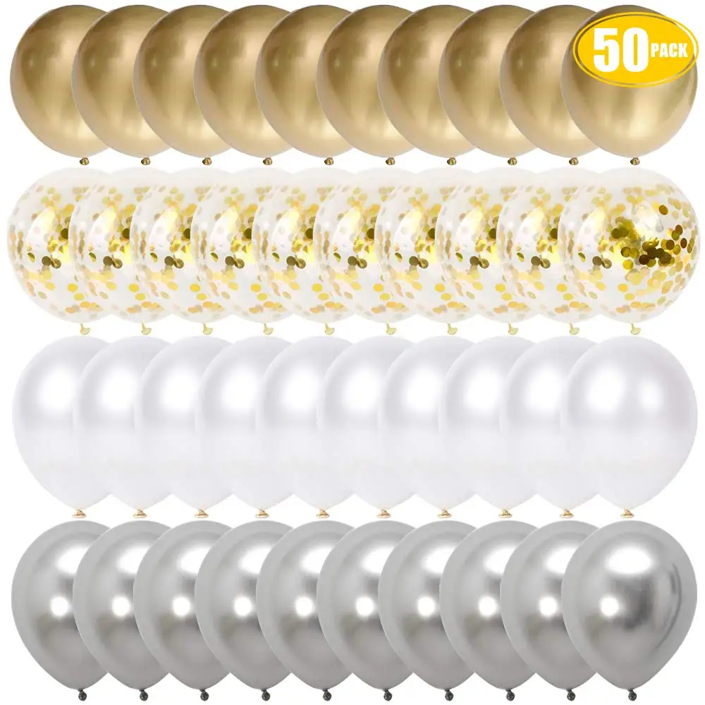 50pcs-12-inch-Metallic-Gold-White-Pearl-Balloons-Baby-Shower-Wedding-Birthday-Party-Navy-Blue-Gold (1)
