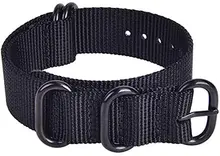

General Use Watch Strap Wholesale Woven Nylon Watchband NATO ZULU Strap 20mm 22mm 24mm Striped Canvas Replacement Watch Band