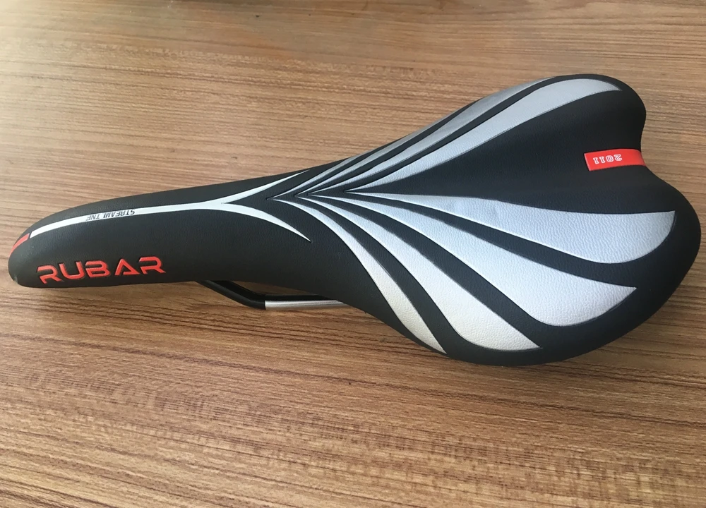 Rubar велосипедное седло для шоссейного велосипеда MTB велосипедное седло memorial foam infill обивка Синтетическая кожа поверхность черная Радуга