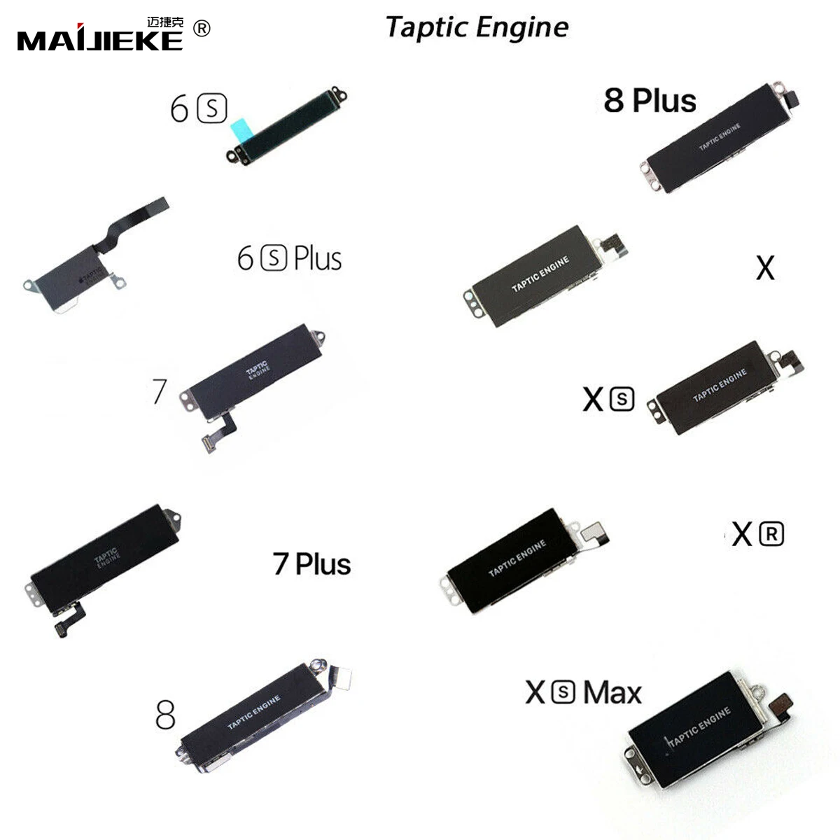 Motore Taptic Ori Per Iphone 6S/6S Plus 7/7 Plus 8/8Plus Modulo Motore Vibratore Vibrante Per Iphone X/Xr/Xs/Xs Max Vibrazione