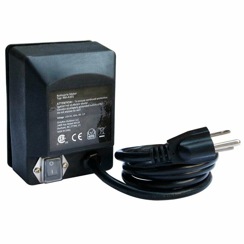 Универсальный гриль Электрический гриль-бар мотор 120V 4 W барбекю мотор штепсельная вилка стандарта США