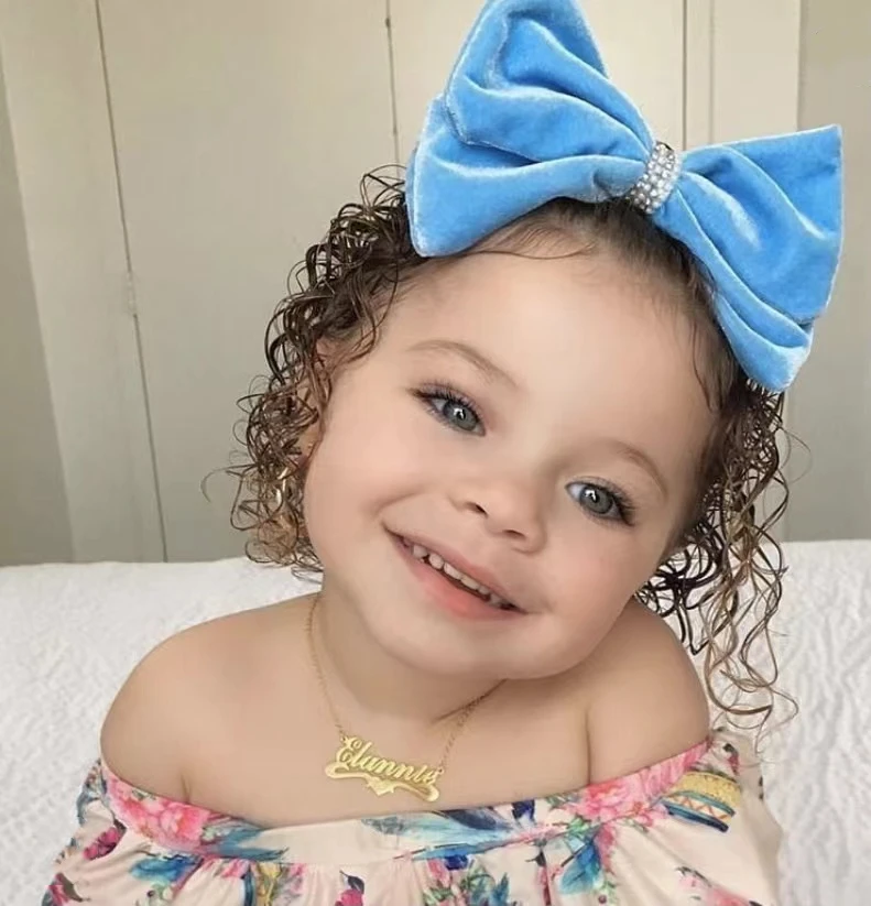 Baby Jewelry Personalized Name Necklace Children Necklace Baby Girl Boy