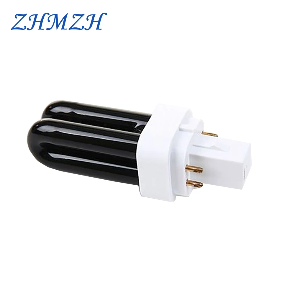 Mosquito Killer UV Bulb 4 Pins 365nm Ultraviolet Light Spare Mosquitoes Lamp Tube U-shaped Bug Zapper Blacklight 7W 220V