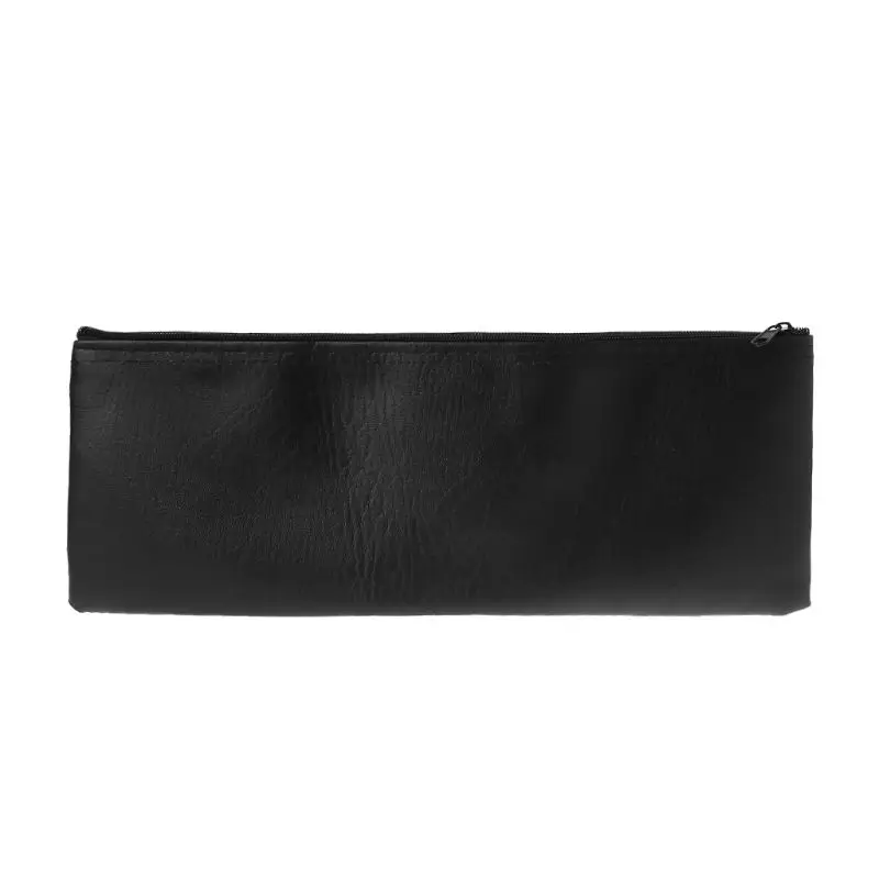 

Handheld Bag Pouch Zipper Case Leather Storage Holder Organizer Accessories for Shure Wireless Microphone