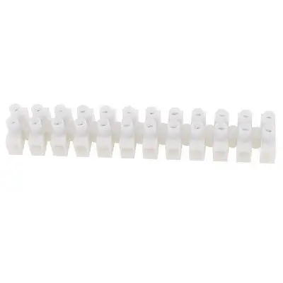 

450V 25A 12 Positions Terminal Electric Barrier Strip Block 9-22AWG