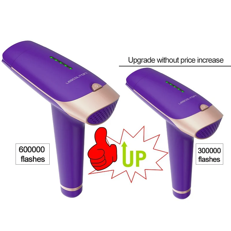 Лазерный эпилятор Lescolton IPL для удаления волос электрический лица подмышек бикини