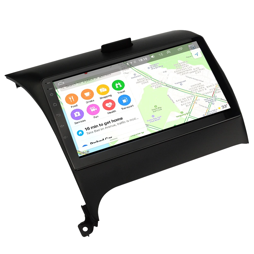 EKIY 9' IPS Car Multimedia Radio 4G+64G Android 8.1 For Kia Cerato K3 Forte 2013 2014 2015 2016 GPS