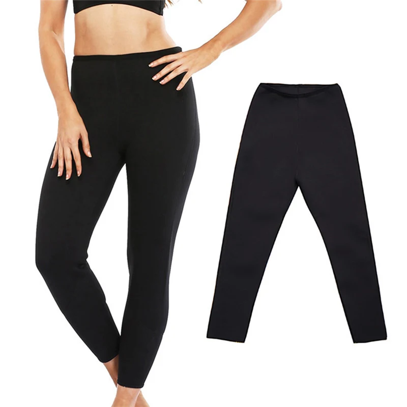 Long Slimming Pants Neoprene Sauna Sweat High Waist Slim Pants for Women TT@88 spanx faux leather leggings