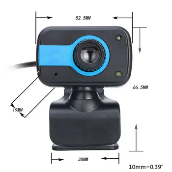 

2020 New Rotary High Definition Webcam PC Laptop Desktop Computer Digital USB Camera Mic