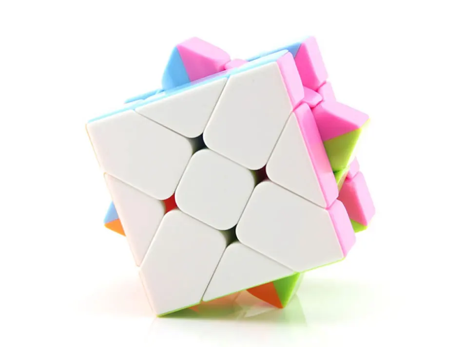 FanXin движущаяся Летающая кромка 3x3x3 магический куб 3x3 профессиональная скоростная головоломка скручивающаяся головоломка-головоломка антистресс Развивающие игрушки для детей