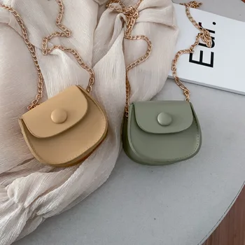 

2020 new Korean version of the mini bag foreign style coin purse mini cute saddle bag shoulder messenger bag