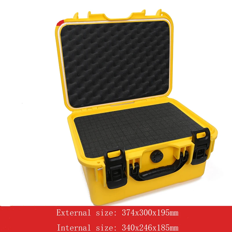 Hard Case Safety Protection Box,Multi-Function Accessories Storage Protection Case PP Material Waterproof Hard Case Color : Yellow Hard Case Safety Protection Box,Multi-Function Accessories Storage Protection Case PP Material Waterproof Hard Case Color : Yellow