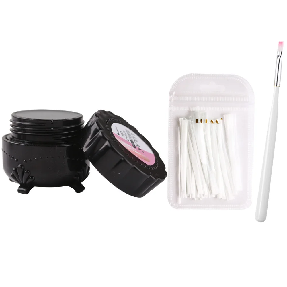 Набор для наращивания ногтей Маникюрный Инструмент портативная щетка салонный гель для ногтей Fibernails стекловолокно аксессуары для дома DIY длительное удаление