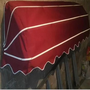 

European style 300*80cm Manual retractable canopy Waterproof Gazebos Telescopic sheds Sunproof awning