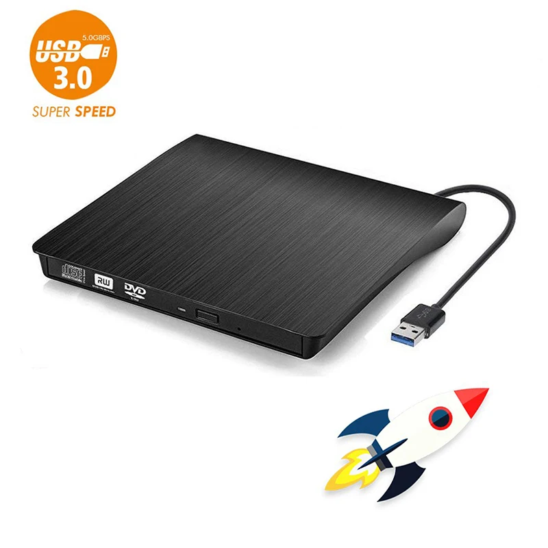 USB 3.0 External DVD Drive Burner Writer Recorder Portable DVD Optical Drive Player for HP Dell LG Asus Acer Lenovo Windows 10 8 USB 3.0 External DVD Drive Burner Writer Recorder Portable DVD Optical Drive Player for HP Dell LG Asus Acer Lenovo Windows 10 8