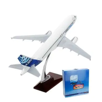 

36cm A320 Airlines Aircraft Airplane Static Model Plane Air Bus Collection Gift TH09725-SMT2