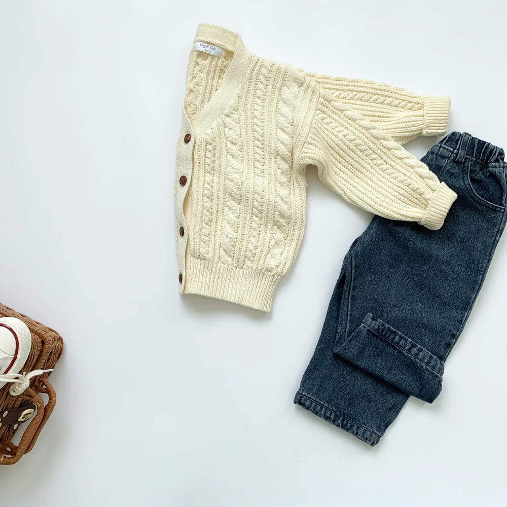 Женский свитер для девочек и мальчиков трикотажная верхняя одежда куртка