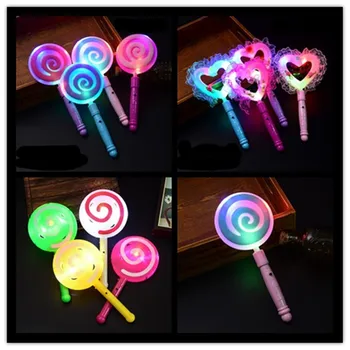 

LED Flashing Sticks Kids Girls Light Fairy Wand Sticks Birthday Glow Party Birthday Wedding Rave Neon Party