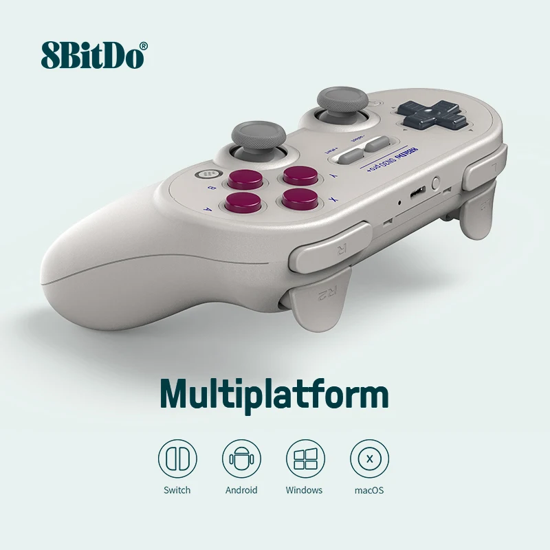 SN30  ÷  8BitDo SN30  +   е Ʈѷ,  ȵ̵ os ٵ ġ  ̽ƽ 