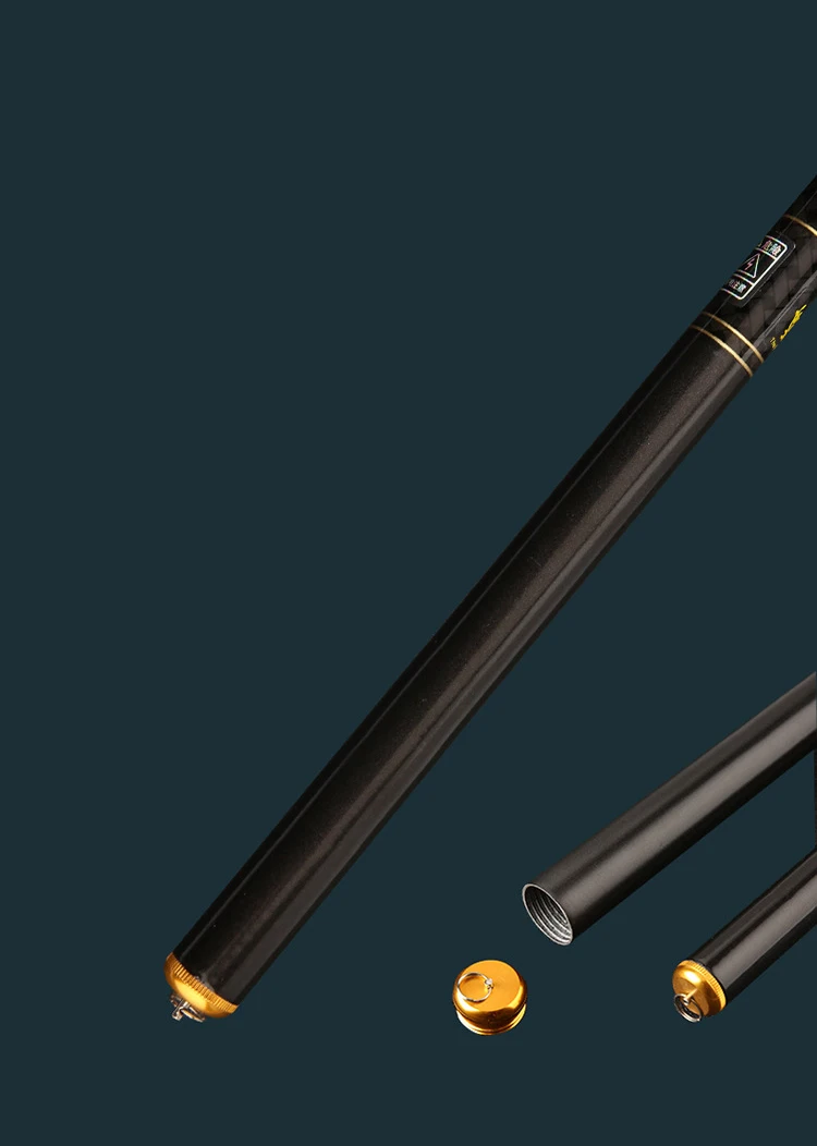 Black Carbon Sensitive Tips Rocky Fishing Rod 4.5m 5.4m 6.3m 7.2m Spinning Saltwater feeder Rod Float Fishing