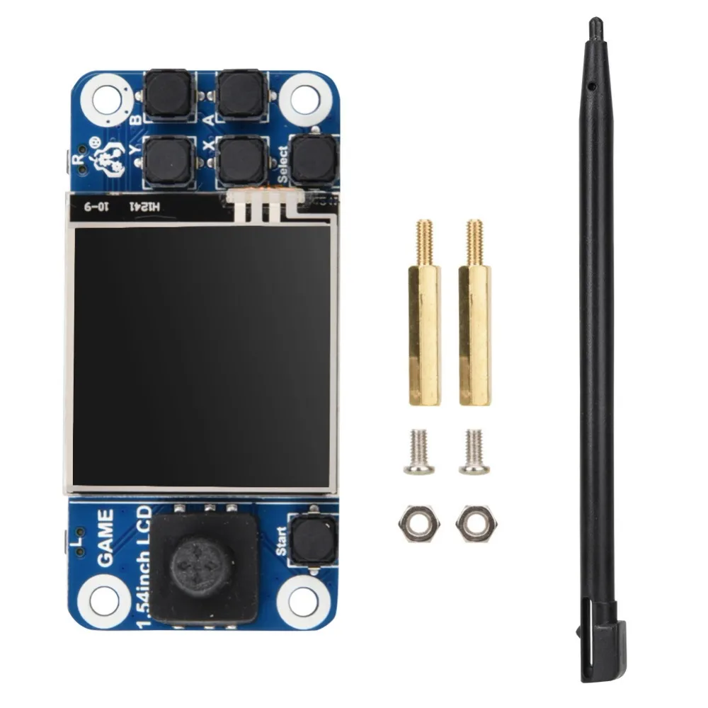 Мини игровая консоль 1.54in ЖК-дисплей сенсорный экран для Raspberry Pi 2019 Новый