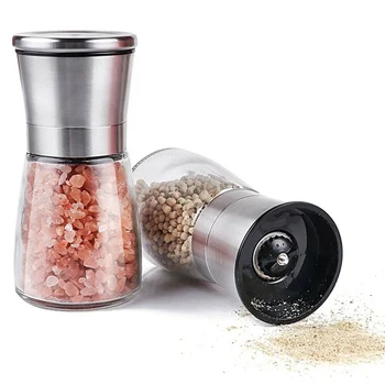 

Pepper Grinder Spice Herp Glass Muller Manual Grinding Bottle Hand Tools for Kitchen Supplies YU-Home