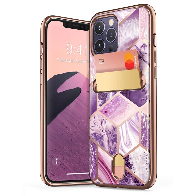 For Iphone 12 Pro Max Case 6 7 Inch Release I Blason Cosmo Wallet Slim Designer Card Slot Wallet Case Back Cover Caso Mobile Phone Cases Covers Aliexpress
