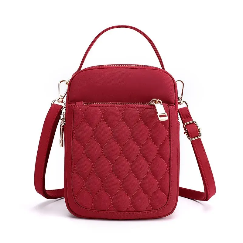 Women Fashion High Quality Nylon Shoulder Bag for Teenage Girls Female Purse Crossbody Shoulder