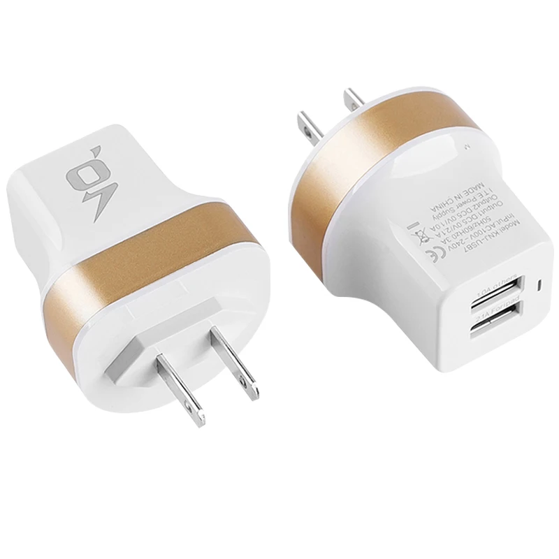 США Мульти USB настенное зарядное устройство портативное 2 порта зарядное устройство кирпич путешествия штекер куб телефон зарядка iPhone X/8 Plus/8 iPad samsung Galaxy