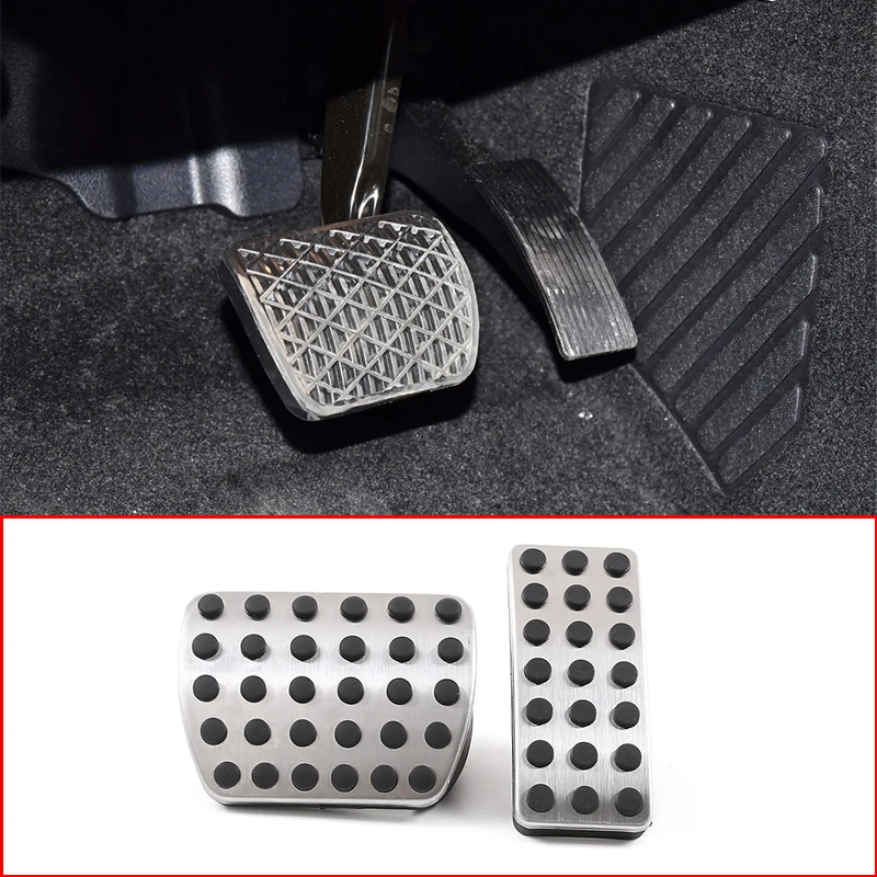 

Car Accelerator Brake Pedals Clutch Non Slip Pedal Cover For Mercedes Benz A B GLB Class W177 W247 X247 2019-2020 Auto Accessory