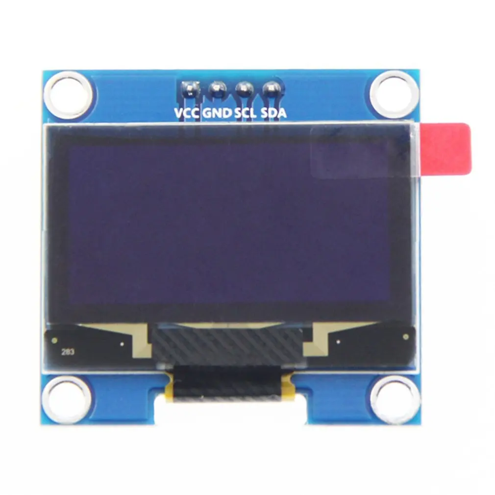 

1PCS 4PIN 1.3" OLED module white/blue color 128X64 1.3 inch OLED LCD LED Display Module 1.3" IIC I2C Communicate