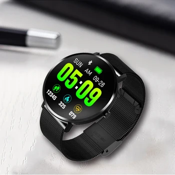 

Smart Watch Full Screen Press Motion Tracker Heart Rate Blood Pressure Monitor Smart Wristband Sport Smart Bracelet