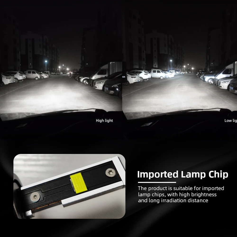  CROSSFOX Auto Lamp LED D1S D4S D3S D2S LED D2R Car Styling Headlight Fog Lights Bulbs 35W 6000K Bal - 4000480153255