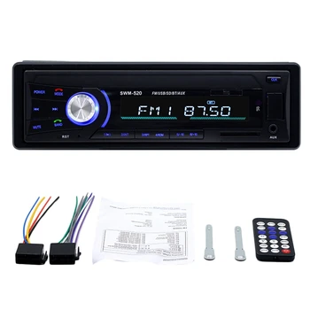 

New Bluetooth V4.0 Auto Stereo Radio Car Radio 1Din 12V In-Dash AM FM Aux SD USB MP3 Car o Player