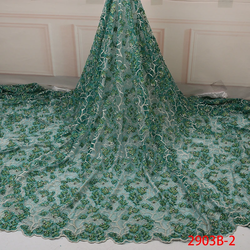 Модная африканская кружевная ткань высокого качества сиреневое кружево