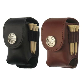 

Portable Leather Mini Golf Ball Bag Pouch Holder Waist Pack Pocket Outdoor Tool D0LB