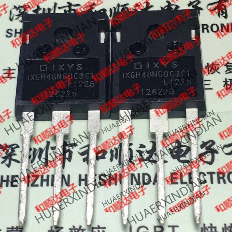 1Pieces New original IXGH48N60C3C1 TO-247 IGBT 600V 75A In stock Quality assurance | Электронные компоненты и