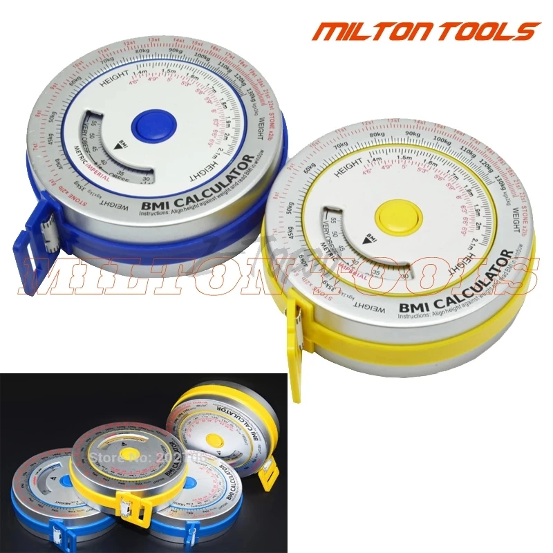 0-150cm Aluminum BMI measure tape BMI body tape calculator body mass Diet Weight Loss Tape tape measure,measuring tape