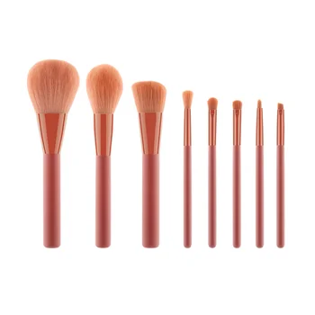 

8 Pcs/Set Professional Makeup Brush Set Tools Powder Foundation Eyeshadow Lip Eyeliner Blush Face Cosmetic Brushes