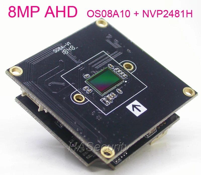 AHD 8.0MP @ 15FPS 3840x2160 1/1. 8 &quotOmniVision OS08A10 CMOS датчик изображения + NVP2481 камера с модулем