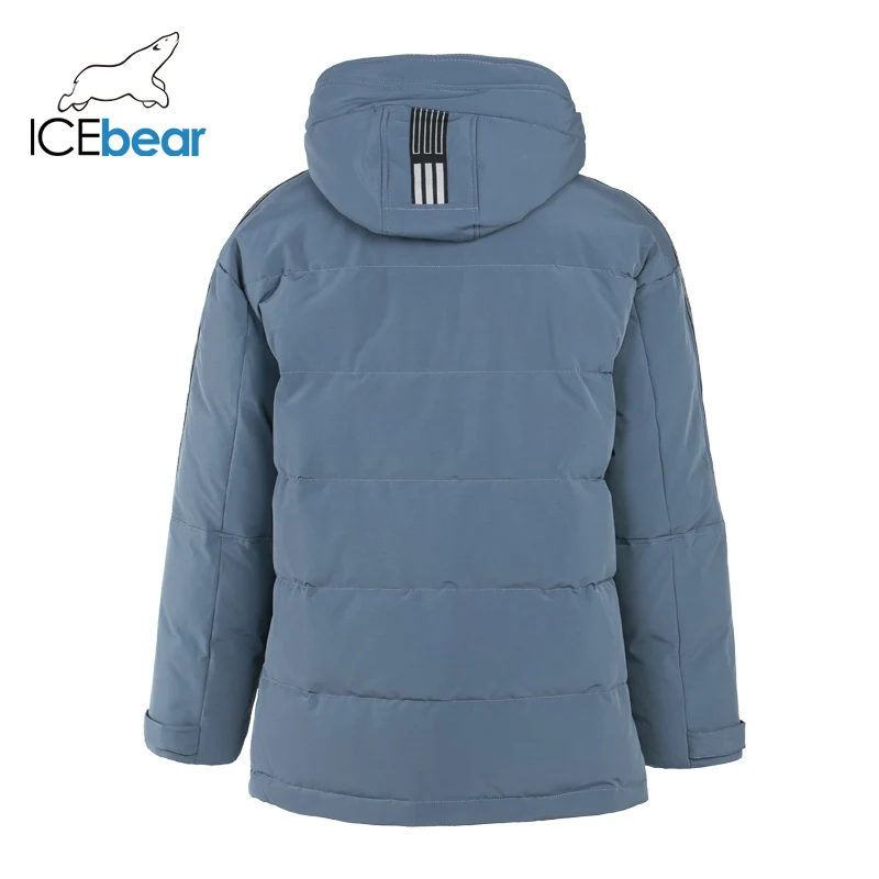 ICEbear, новинка, зимнее Мужское пальто, высокое качество, мужские парки, брендовая одежда MWD19959I