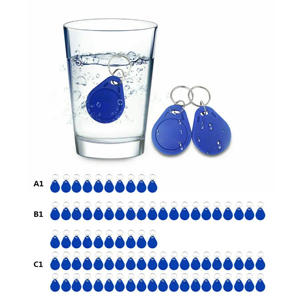10/20/50 шт RFID IC брелки для ключей метки NFC TAG брелок 13,56 МГц для Arduino MF