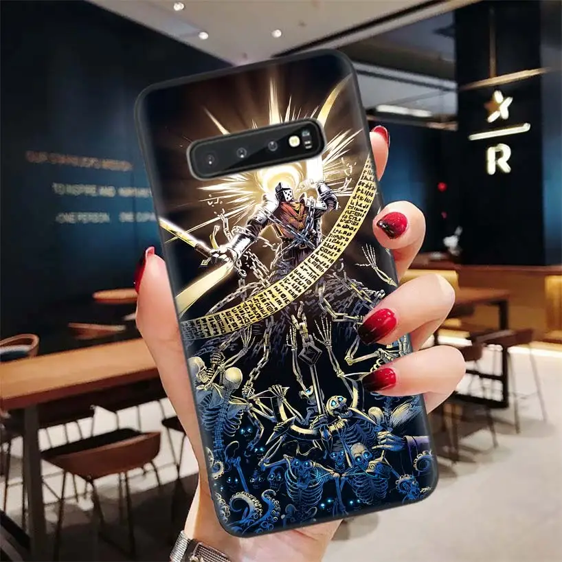 Darkest Dungeon Black Case for Samsung Galaxy S10 Lite Note 10 9 8 S9 S8 J4 4